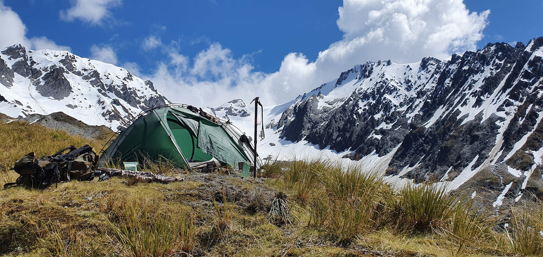 Mountain Hunting Scenary