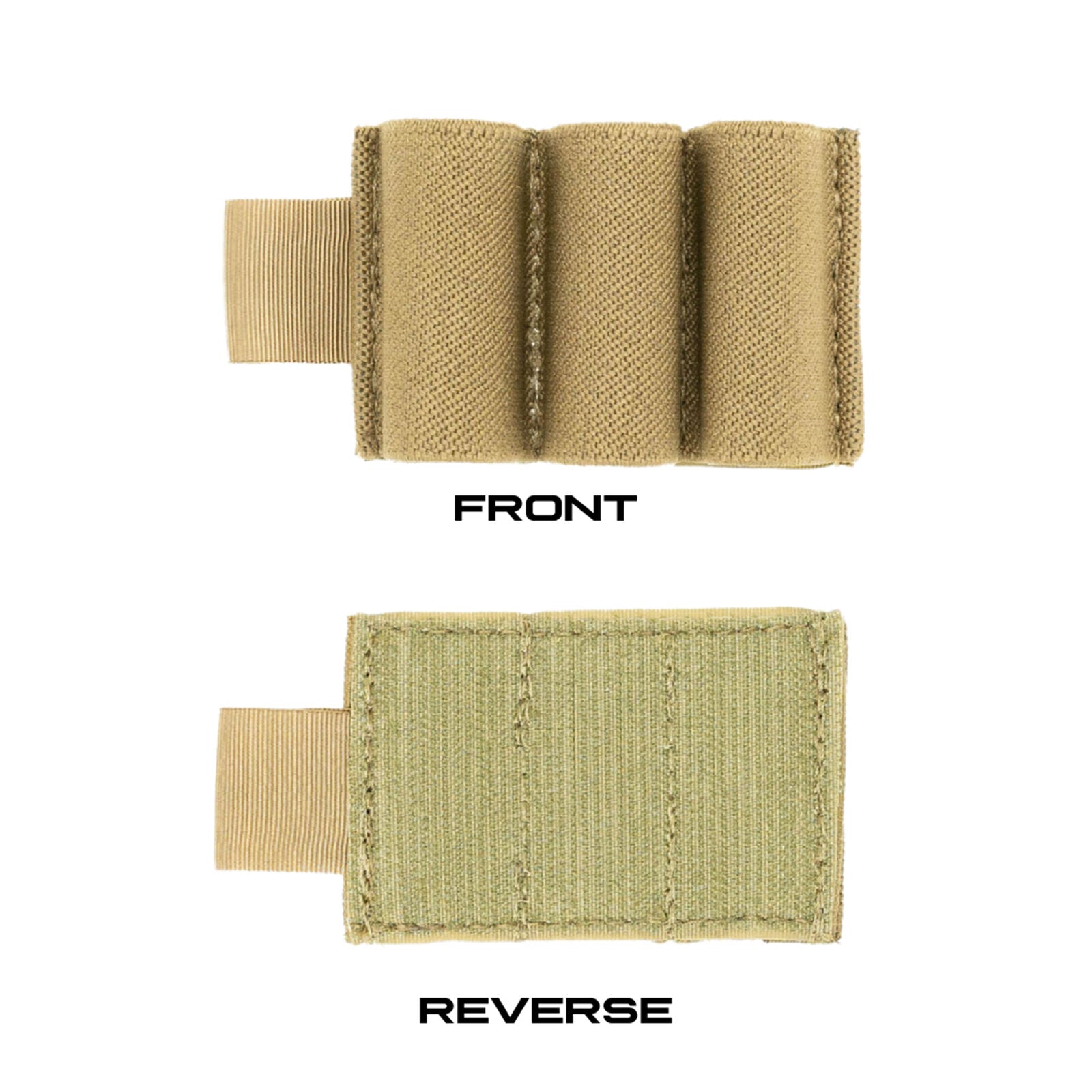 FHF Gear 3 Round Shot Shell Holder Front Back