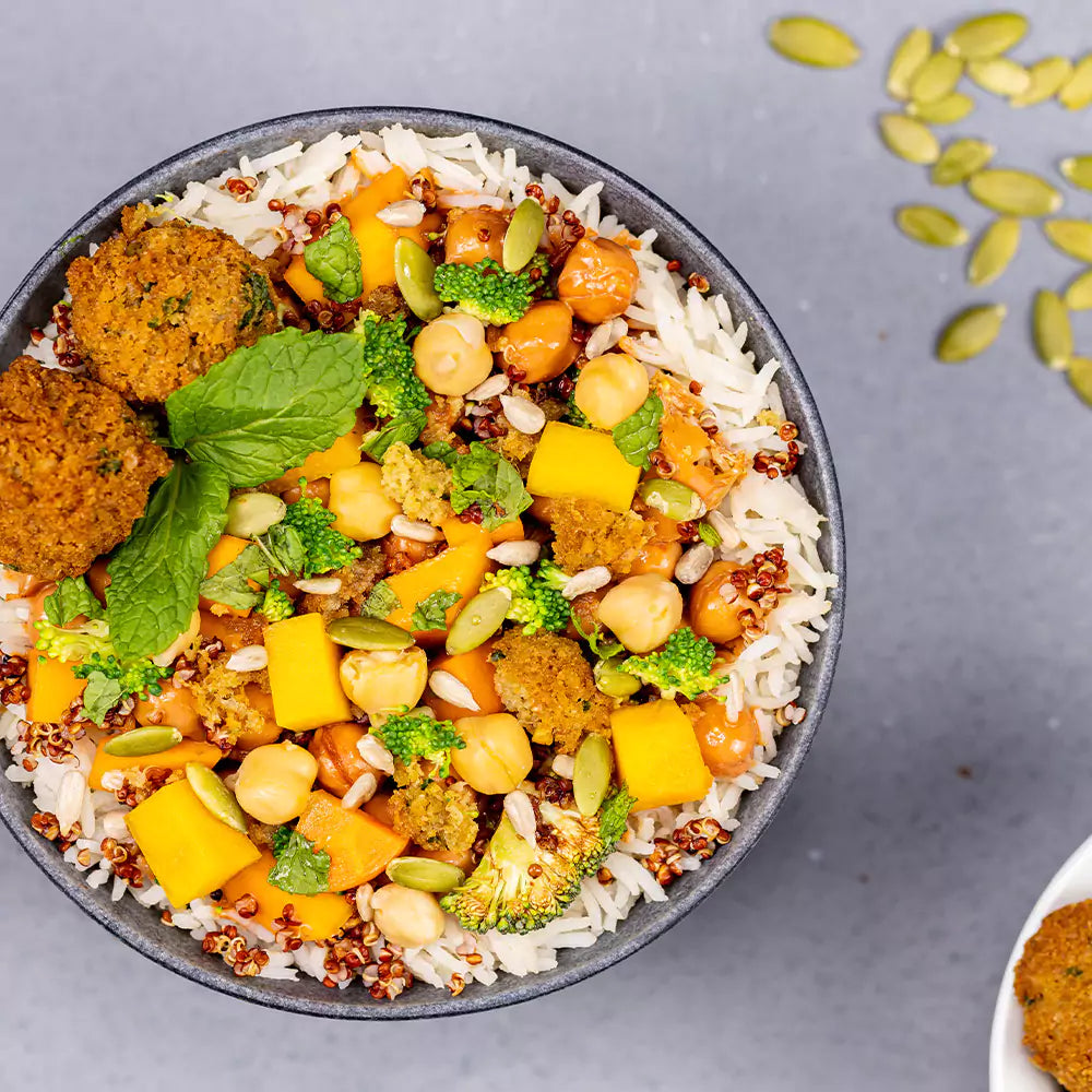 Radix Nutrition Turkish Falafel meal