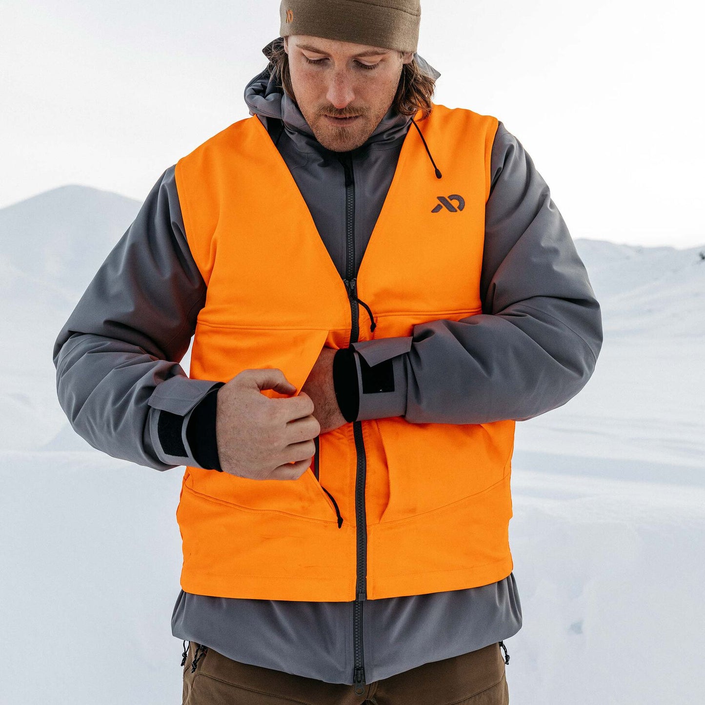 fist lite charge hunters orange vest field2