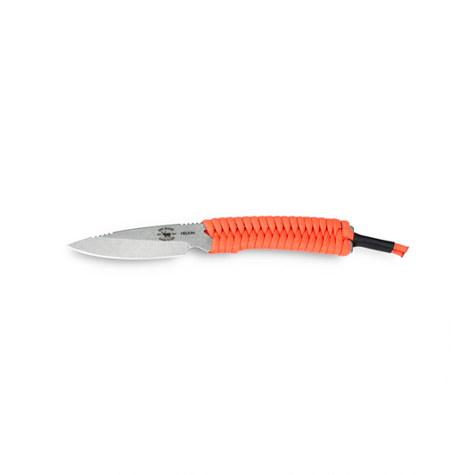 r and n blades helium knife orange
