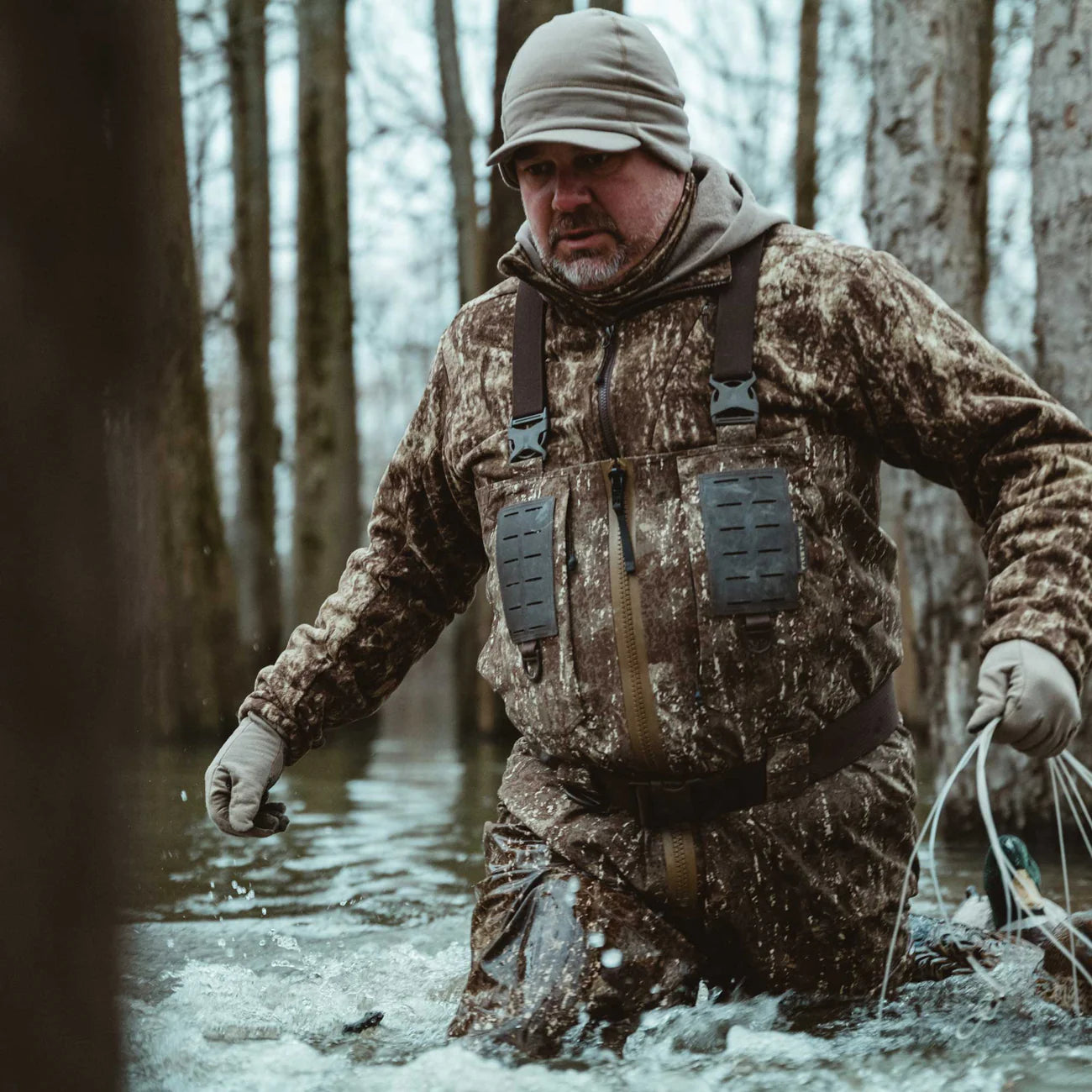 First Lite Rugged Wool Brimmed Beanie field 3