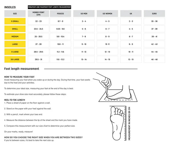 Sidas 3Feet High - Everyday Insoles 8