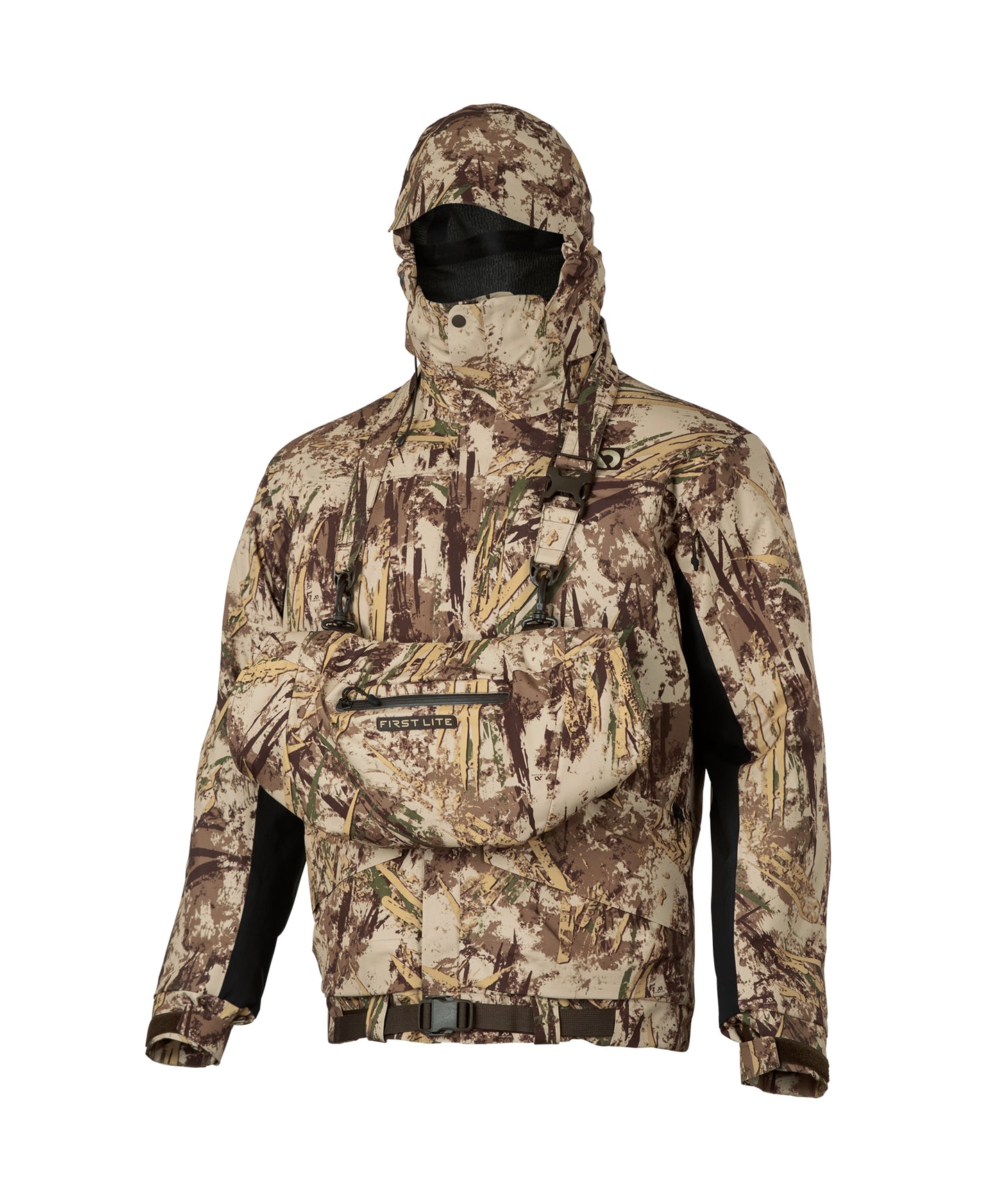 First Lite Refuge Parka and muff