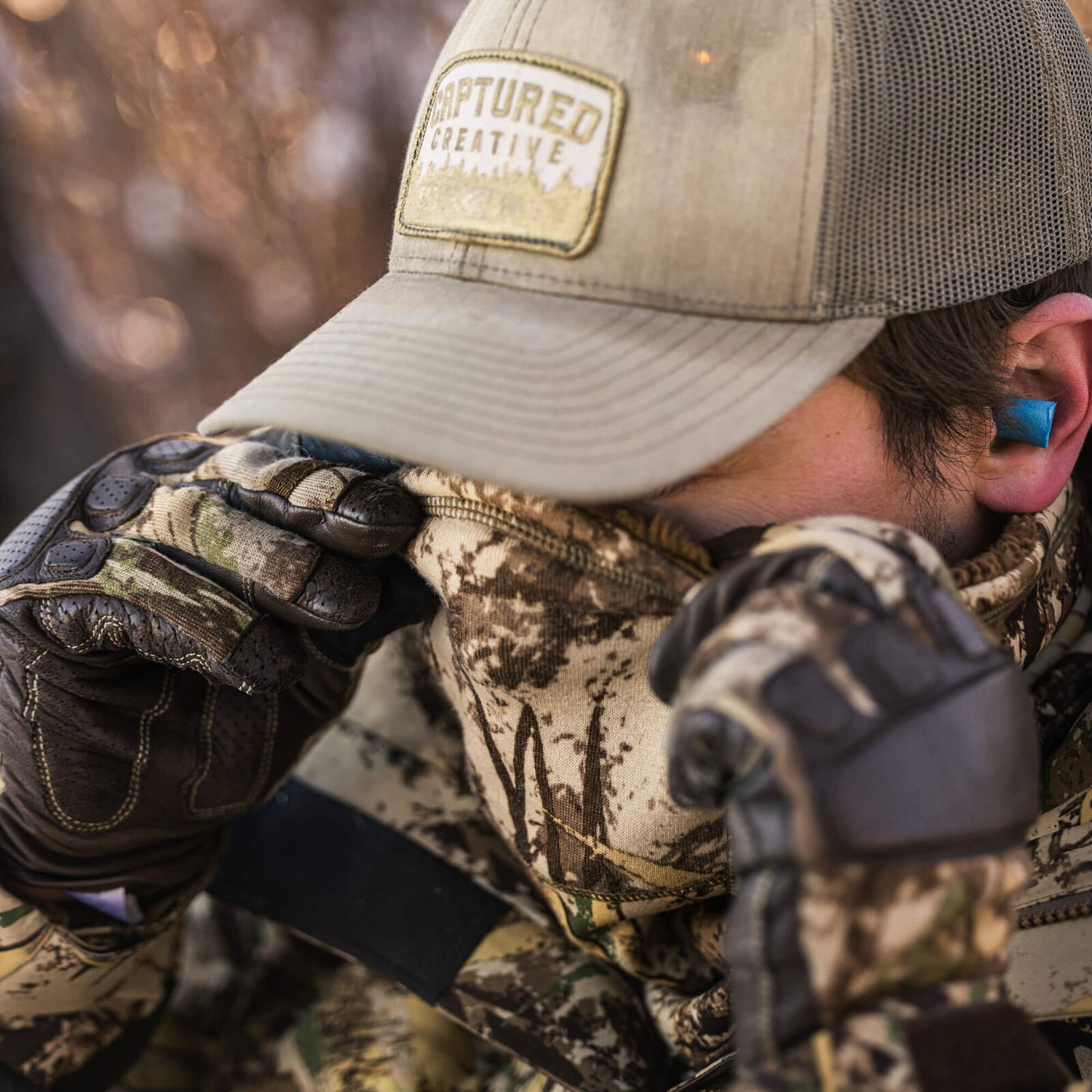 First Lite Tundra cold weather neck gaiter face