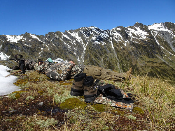 new zealand summer mountain hunting