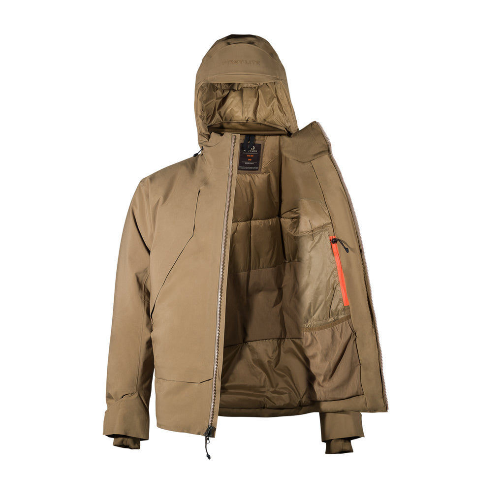 First Lite Colter Parka open