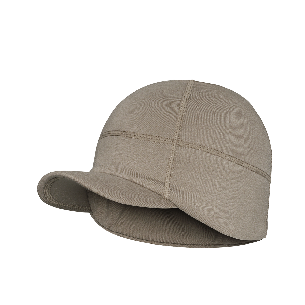 First Lite Rugged Wool Brimmed Beanie walnut 2
