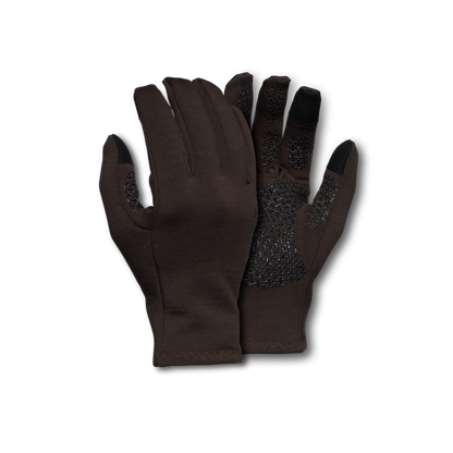 First Lite Rugged Wool Fleece Glove terra