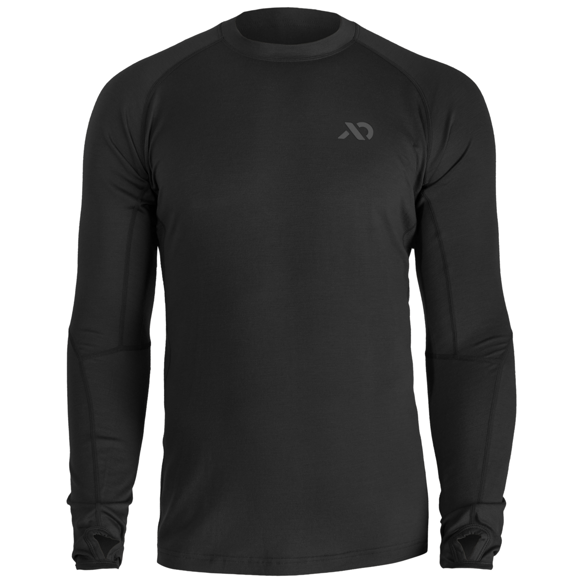 First Lite Wick LS Crew black
