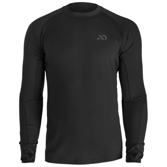 First Lite Wick LS Crew black