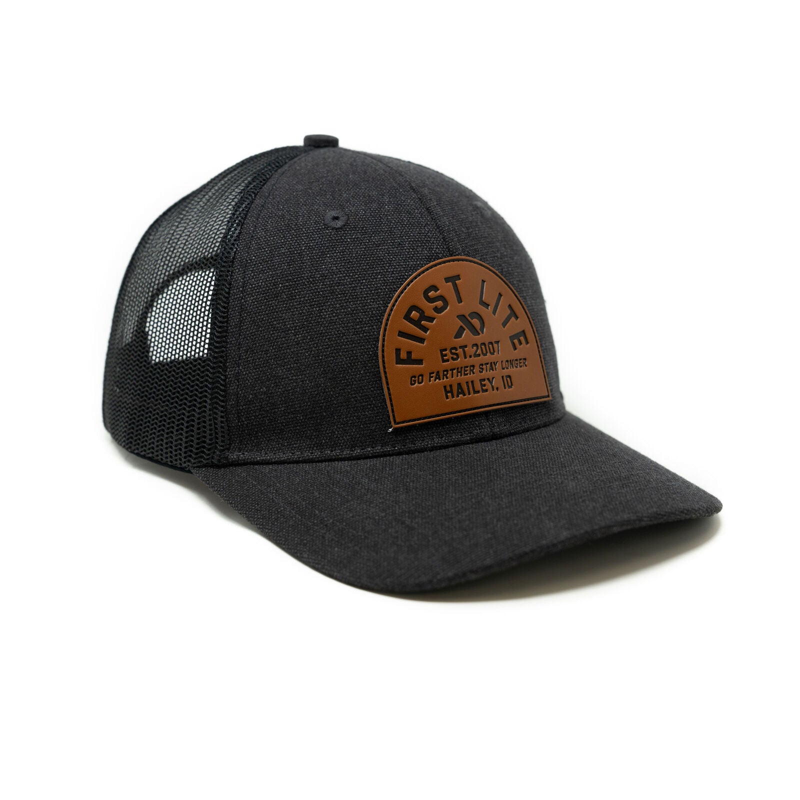 First Lite Arched Lock Up Trucker Hat – Points South Shop
