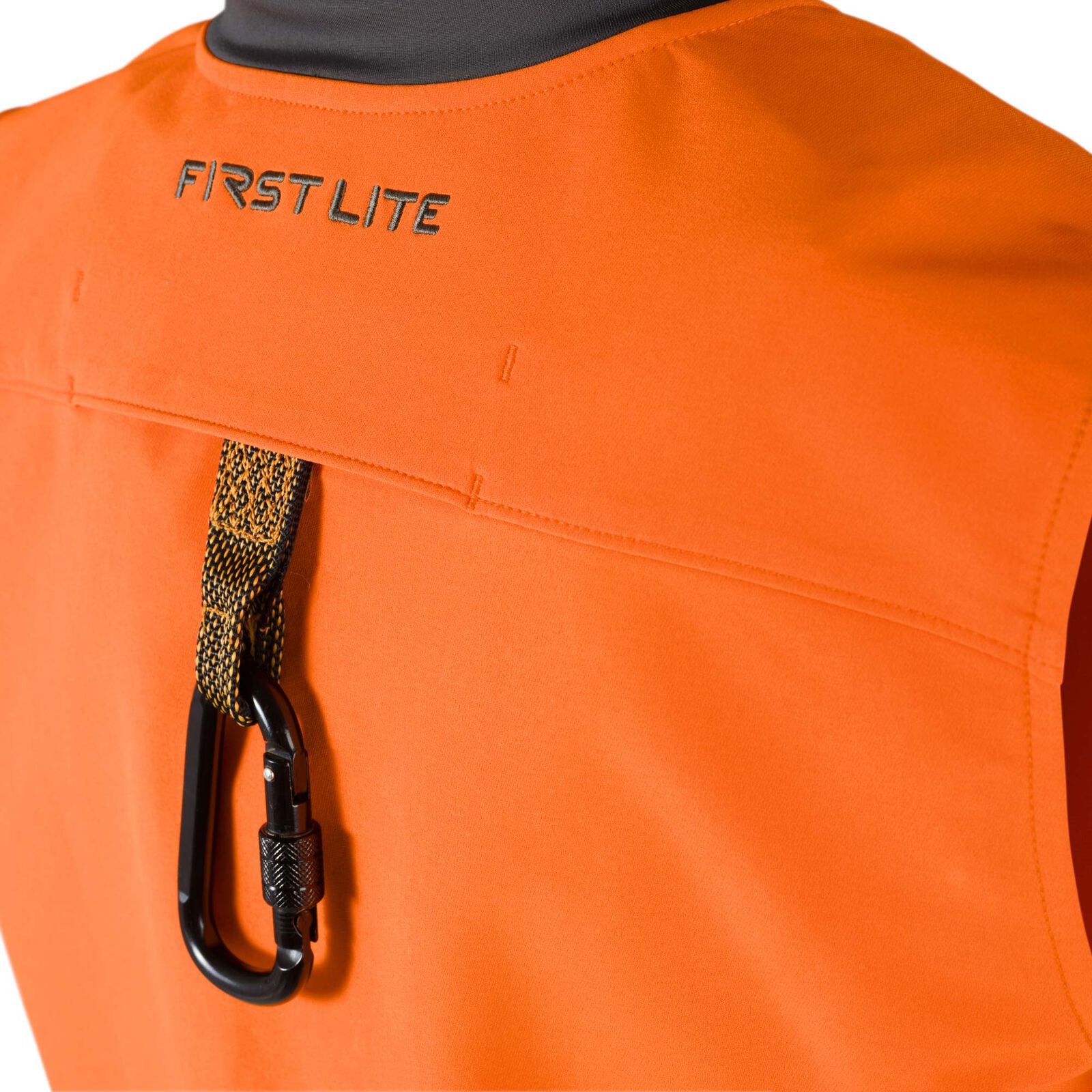 fist lite charge hunters orange vest rear