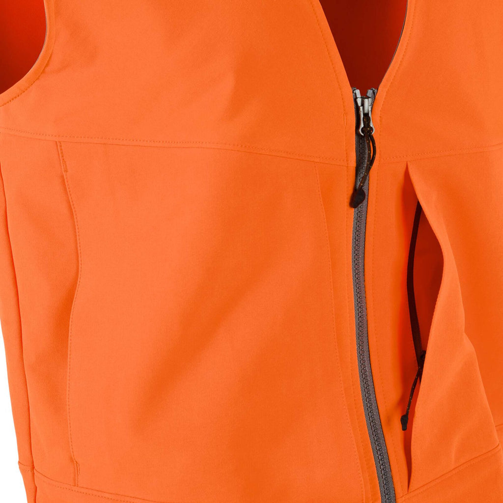 fist lite charge hunters orange vest pocket