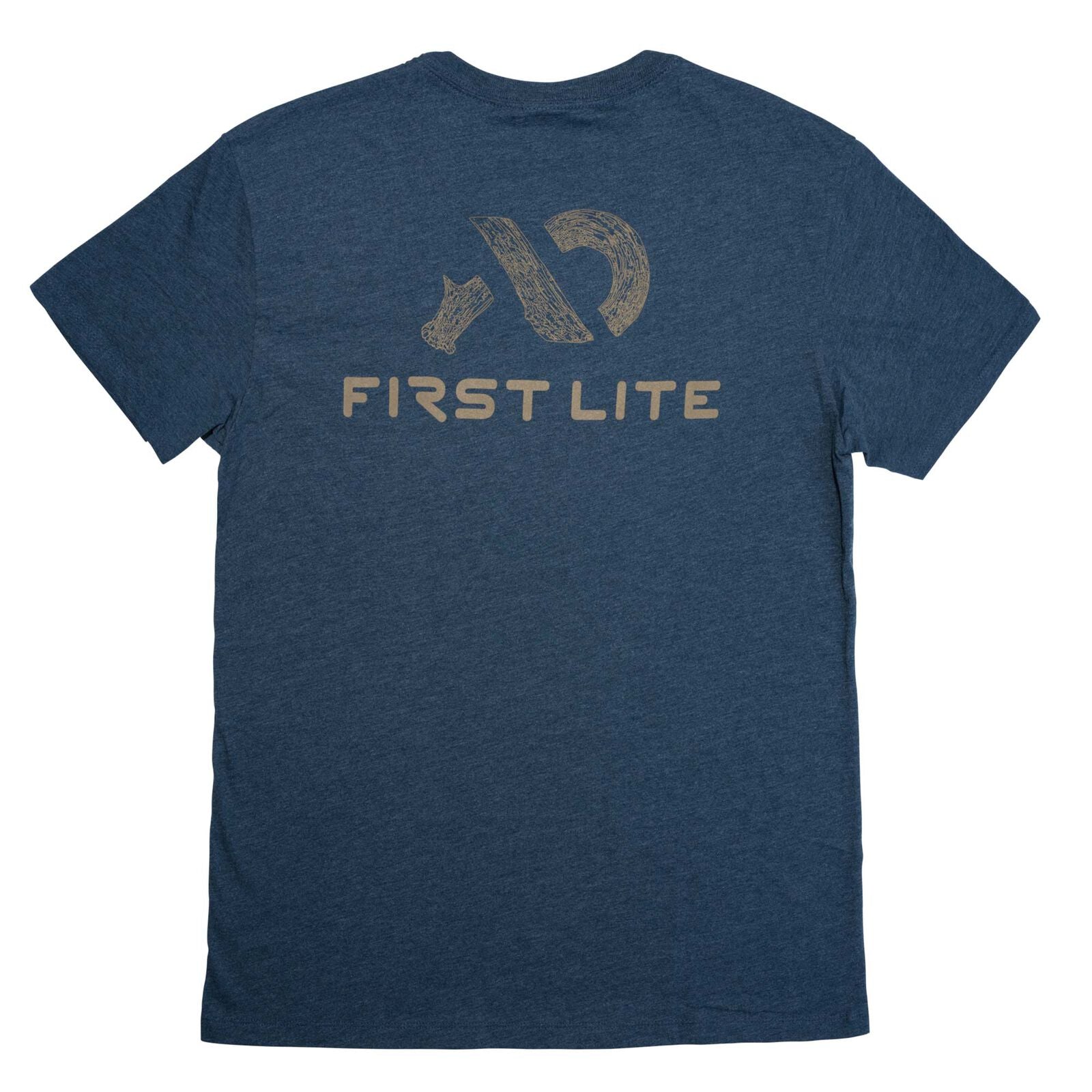 first lite antler logo t-shirt back