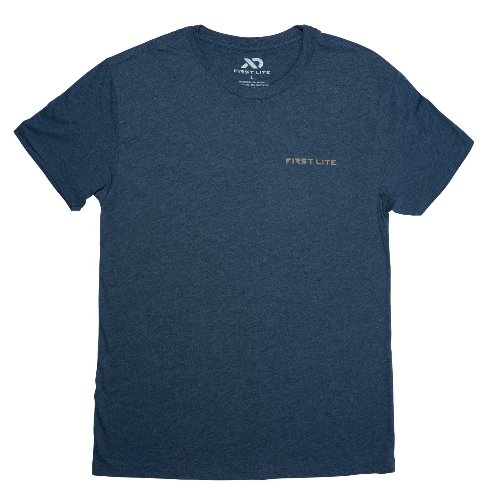 first lite antler logo t-shirt front