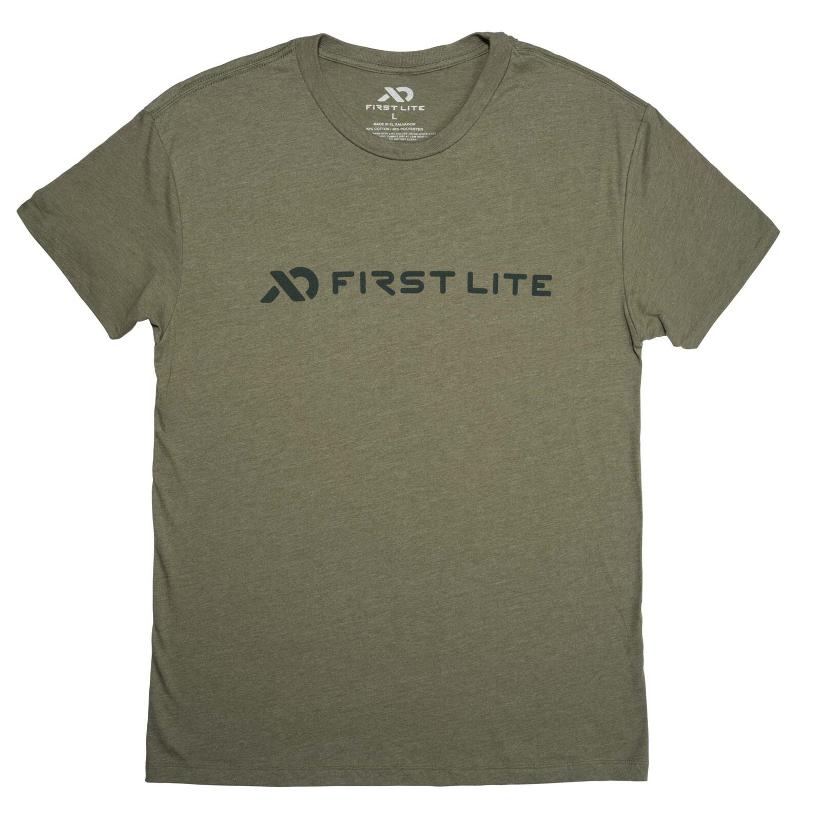 first lite horizontal logo t-shirt