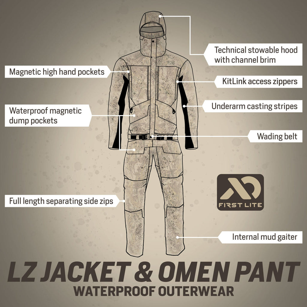 LZ jcket and omen pant