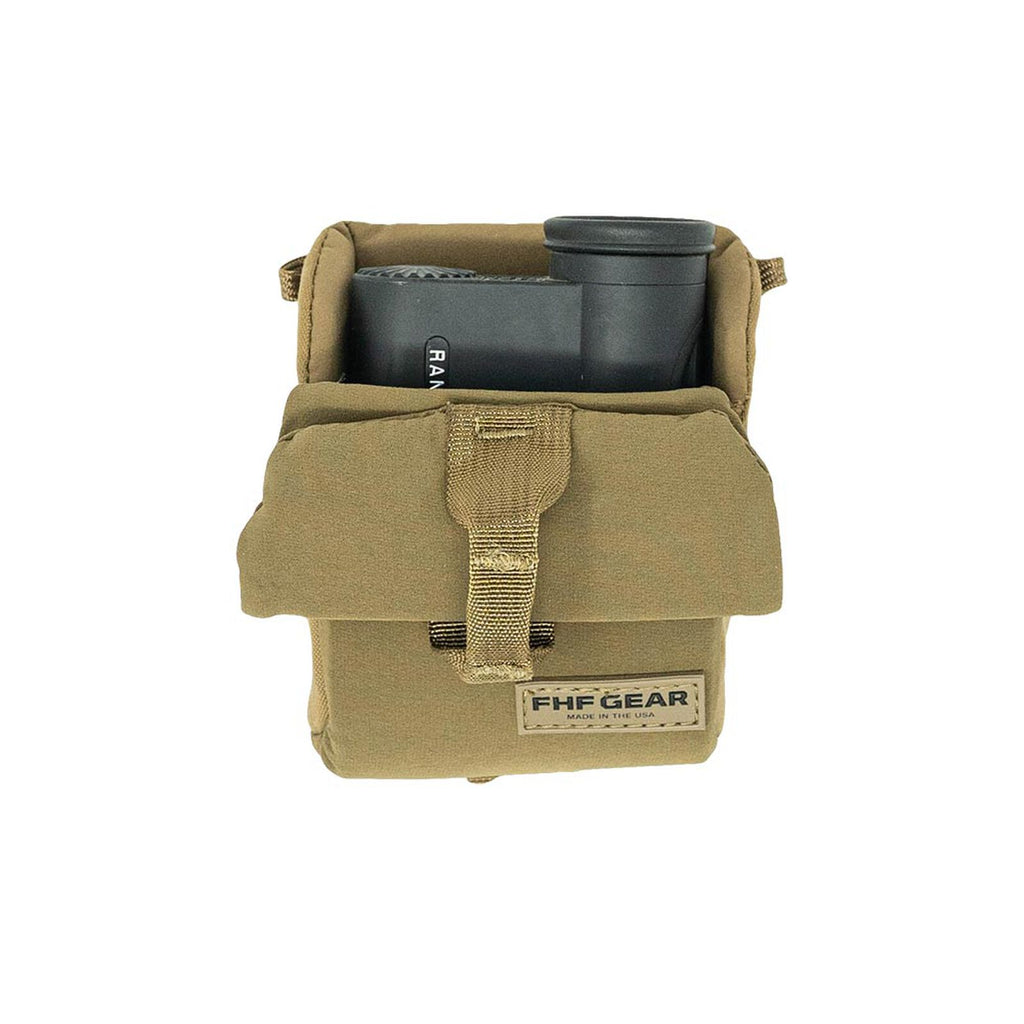 FHF Gear M1 Rangefinder Pouch Coyote open