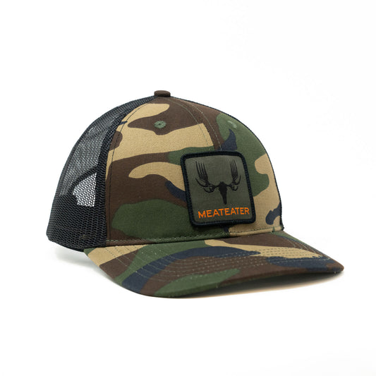 MeatEater Leader Logo Trucker Camo