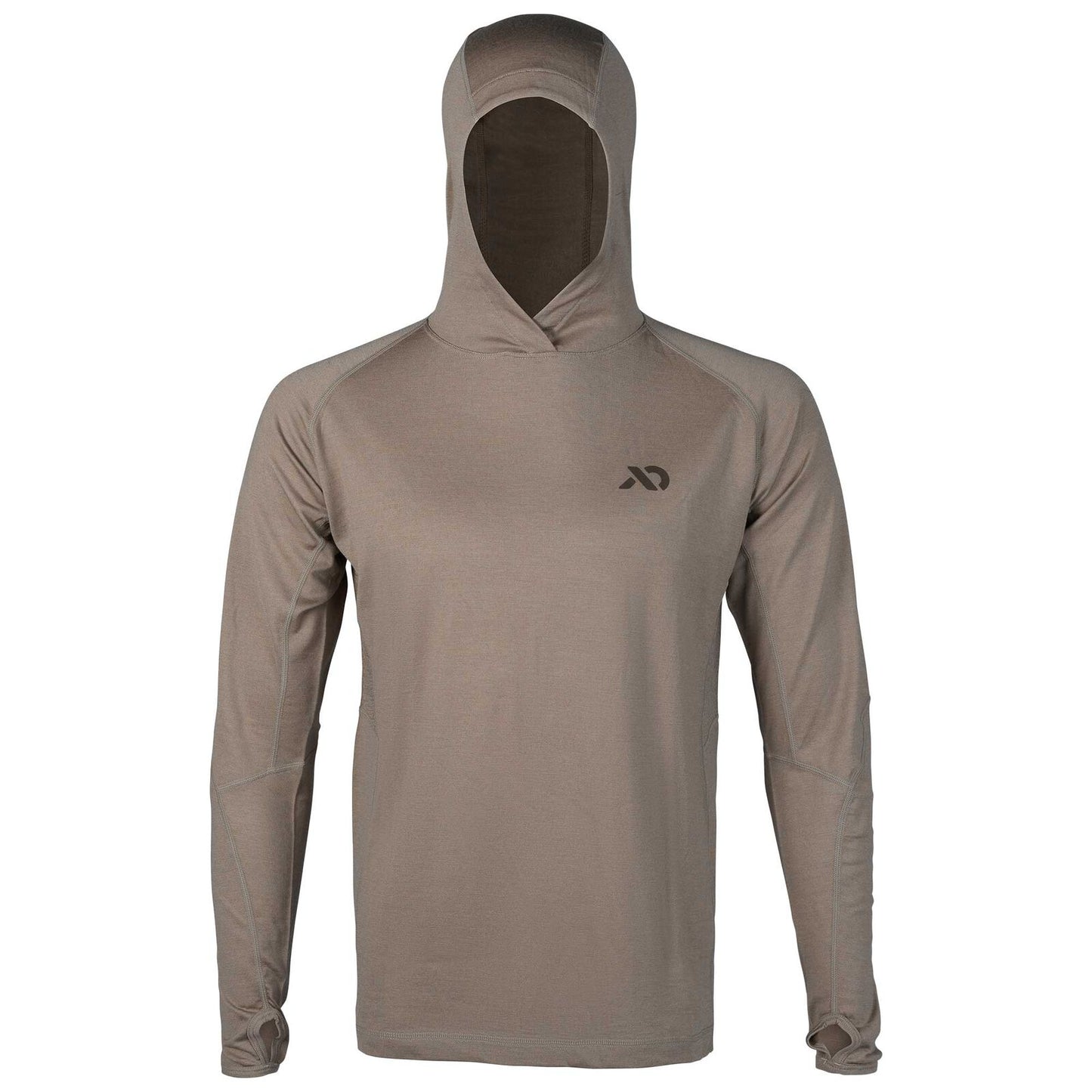 first lite wick hoody walnut