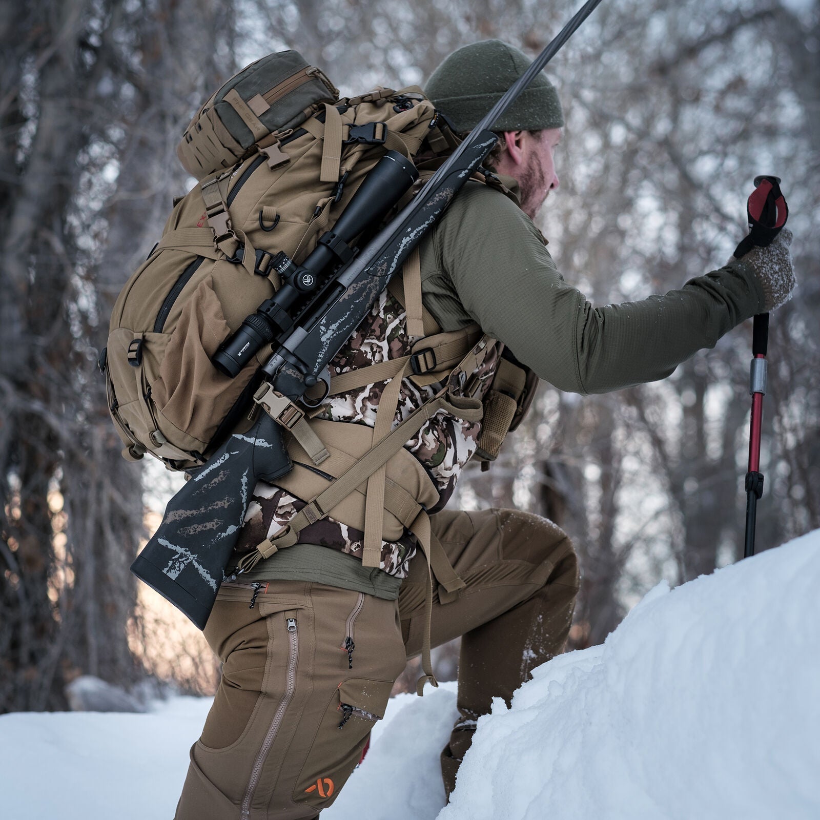 FHF Gear Rifle Sling and Pack Attachment Kit field 2
