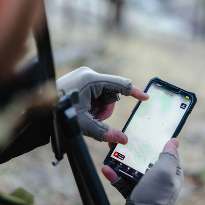 First Lite Rugged Wool Half Finger Glove 3