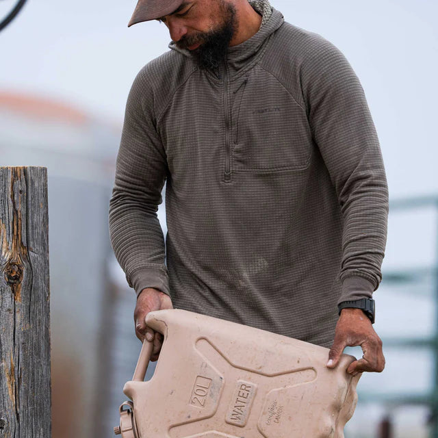 First Lite ThermaGrid Merino Wool Hoody 13