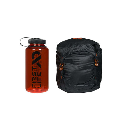 First Lite Whitecloud bib packed