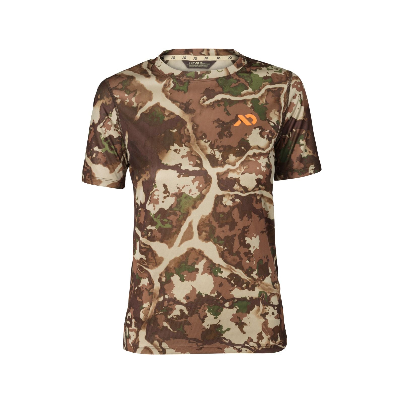 First Lite Women's Yuma Synthetic Short Sleeve Crew fusion