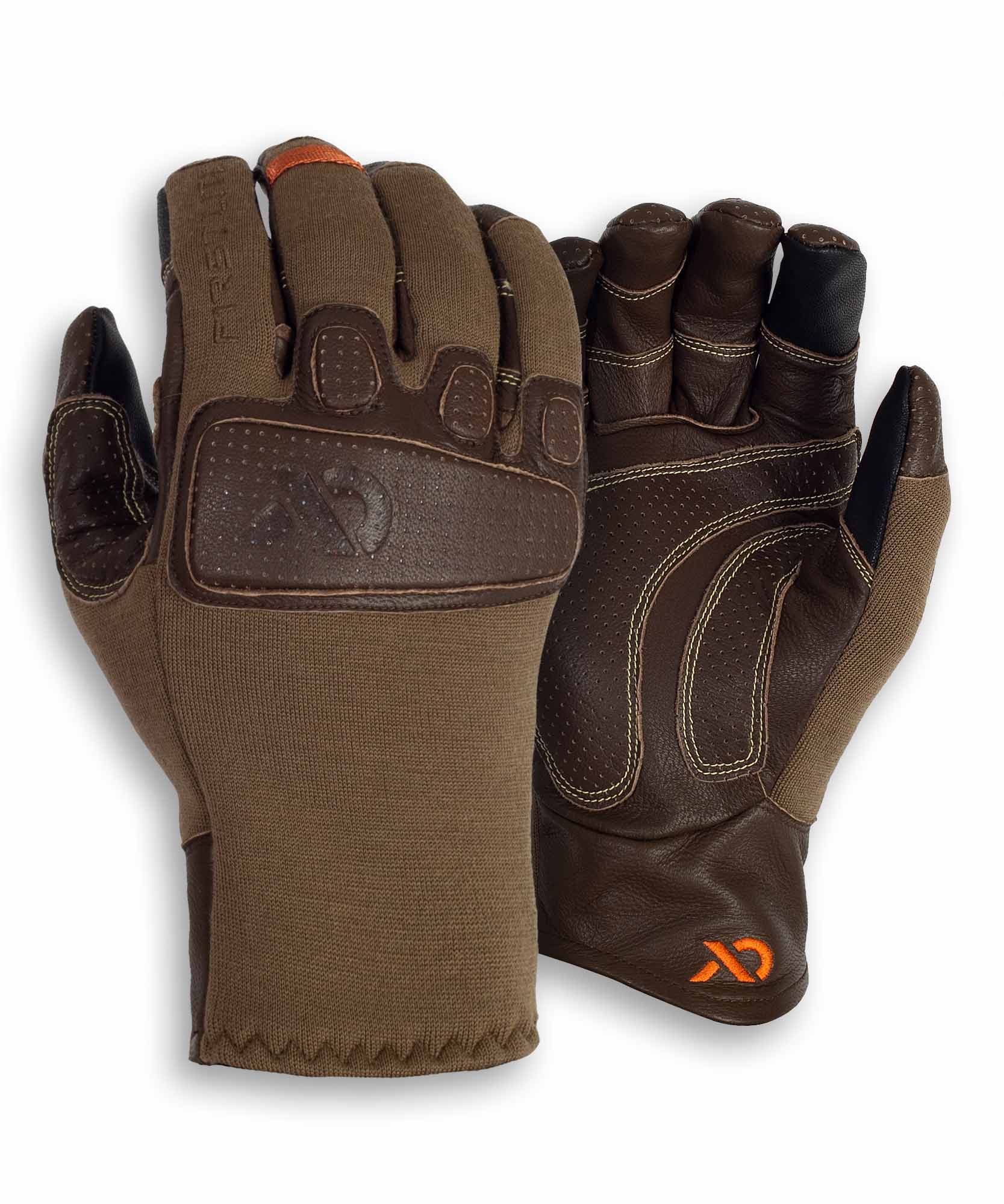 First Lite Shale Touch Hybrid Glove dry earth