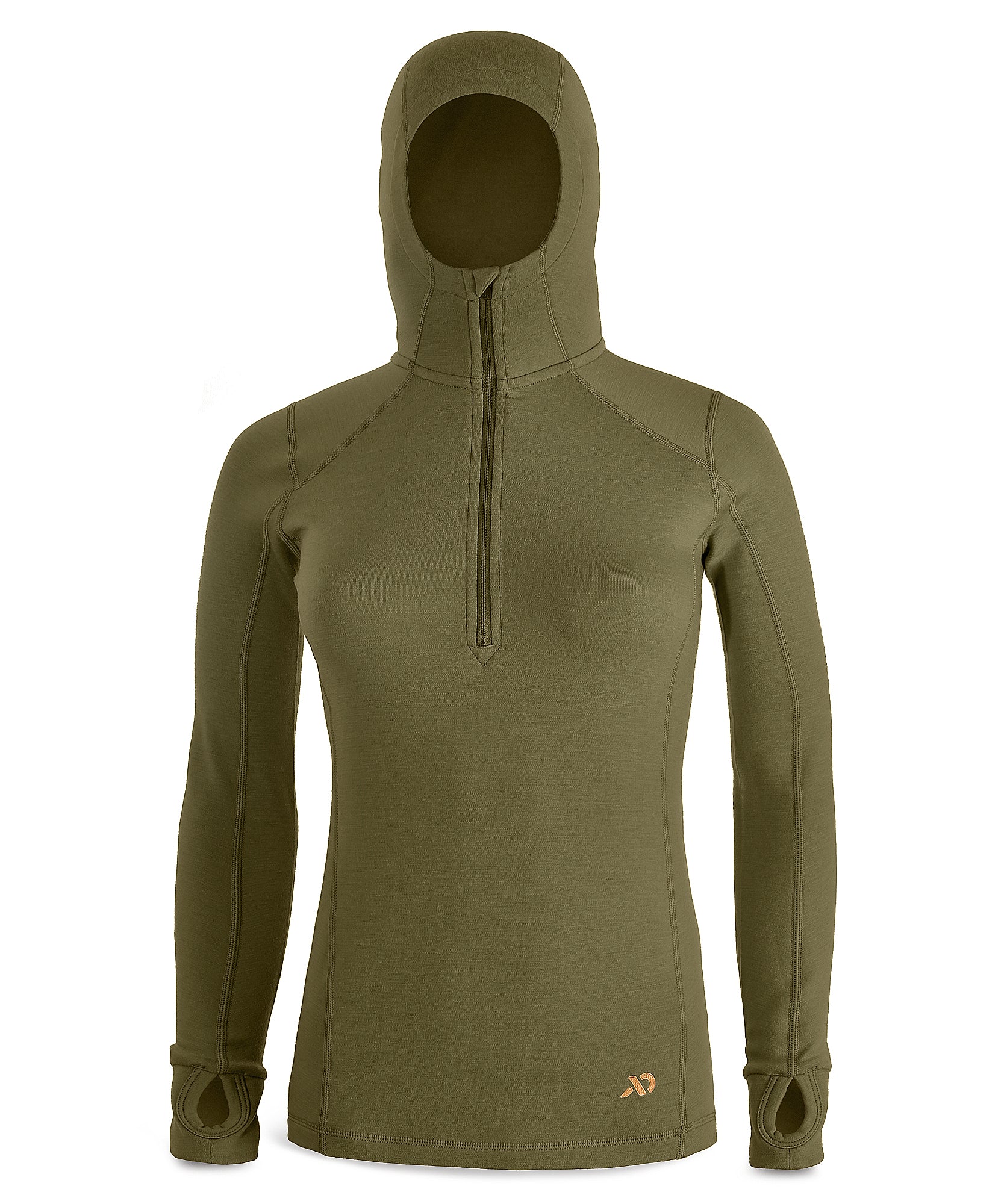 First Lite Women's Kiln Hoody conifer