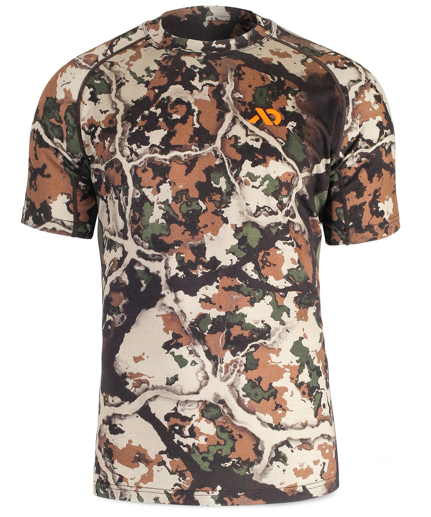 First Lite Wick Short Sleeve Crew fusion