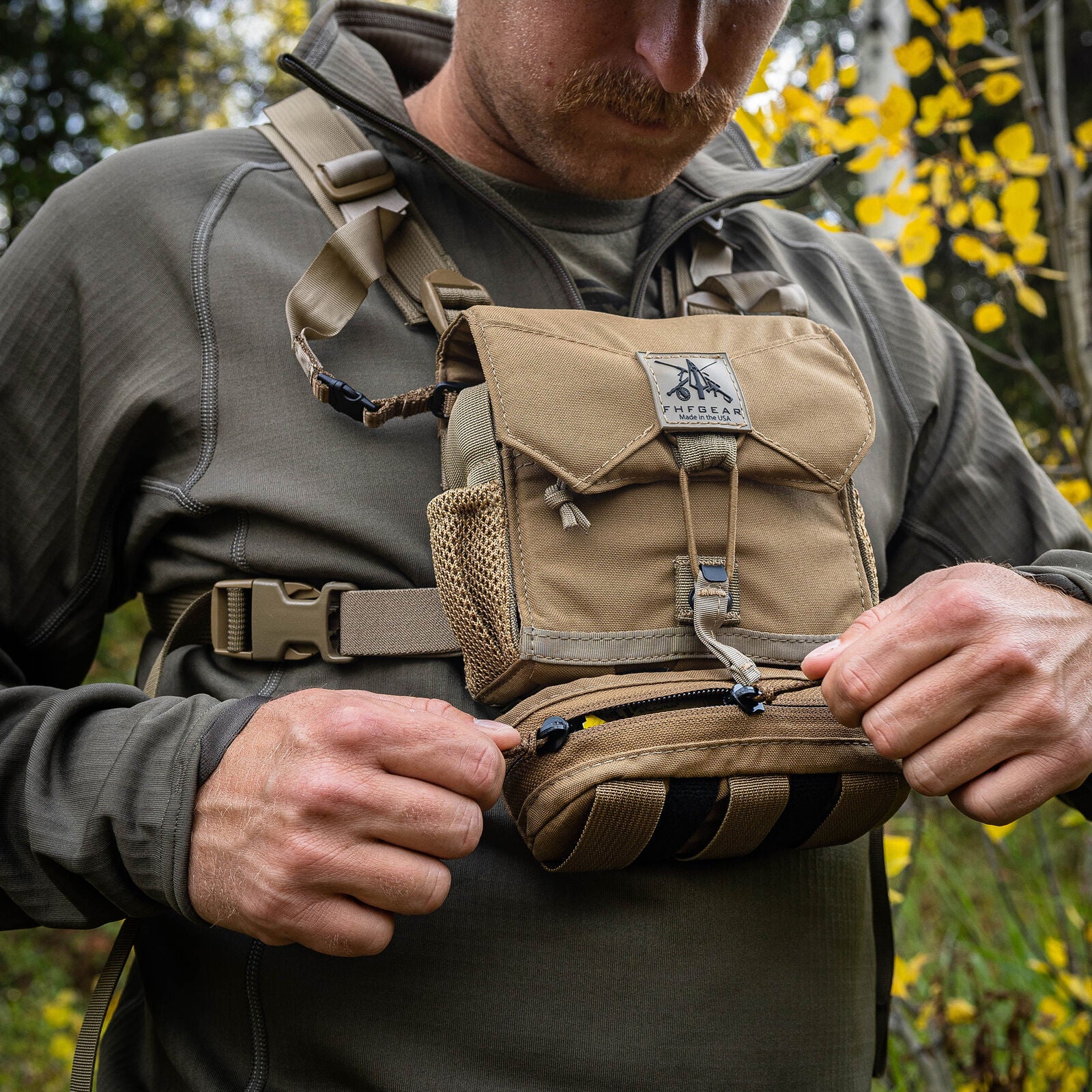 FHF Gear General Purpose Pouch with bino