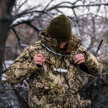First Lite Refuge Parka call lanyard